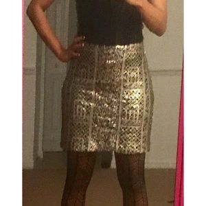 Hollister sequin skirt